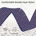 3 x Braided Stretchy Bands with Magnetic Clasp for Apple Watch Band 40mm 38mm 41mm 42mm 44mm 45mm 46mm 49mm, Bling Crown Designer Soft Nylon Sport Solo Loop for iWatch Series 10 9 8 7 6 5 4 3 Ultra 2 1 SE (HH-Set blue)