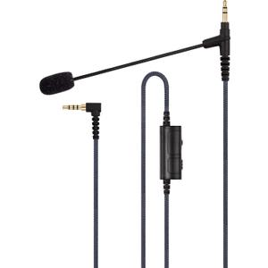Cable Boom Microphone - Volume Control for PlayStation PS4 or Xbox One Controller, PC, Tablet ,Laptop, Smartphone - Boompro Gaming Mic compatible with V-Moda or Most Other 3.5mm Jack Headphone 150CM