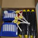 Replacement Parts Kit for irobot Roomba 600 Series 694 676 675 692 695 677 671 655 645 690 680 660 650 620 614 & 500 Series 595 585 564 robot, 2 Bristle & 2 Beater Brush, 6 Filter, 6 Side Brush