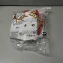 Zombies Costume for Girls, 3PCS Kids Cheerleader Uniform Outfit Halloween Cosplay Party Clothes (3-4 Years, White Pants)