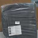 Natural Latex Seat Cushion for Haworth Zody Chair - Ergonomic Office Chair Accessories, Soft and Comfortable Seat Mat Black