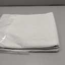 NICETOWN Natural 100% Blackout Linen Curtains 84 inch Long Burg for Living Room, 2 Panels, 52" Wide, Farmhouse Thick Completely Blackout Window Treatment Thermal Insulated Warm Drapes for Winter