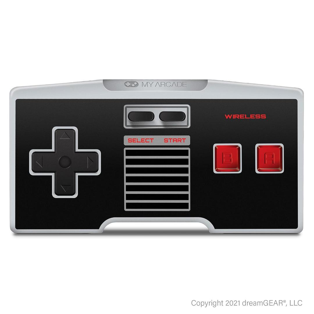 My Arcade GamePad Combo Kit - NES Wireless Controllers + 10 Foot Extension Cable for the NES Classic Edition System