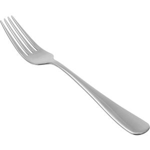 Amazon Basics Stainless Steel Dinner Forks with Round Edge, Pack of 10, Count of 120, Silver