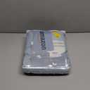 MIULEE 100% Blackout Linen Textured Curtains for Bedroom Solid Thermal Insulated Chambray Blue Grommet Room Darkening Curtains & Drapes Luxury Decor for Living Room Nursery 52 x 96 Inch (2 Panels)