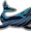 2 x Embroidered Patch,Iron On/Sew On,Versatile for Repairs,Decoration,DIY Creation,Perfect for Clothes, Jackets,Dresses, Hats, Jeans,Backpacks