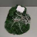 CCINEE 33 Feet Pre-Lit Christmas Garland, Artificial Soft Greenery Garland Decoration with 100 LED Lights for Christmas Decor Holiday Wedding Decoration