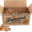Fatwood Fire Starter Sticks 25lb Box - Indoor or Outdoor 100% All Natural Pine Fire Starters for Campfires, Fireplace, Firepit, Wood Stove, or BBQ Grill - Kindling Wood Firewood Lighter by Pure Garden