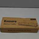 Kitsure Shower Caddy Large - Adhesive Shower Organizer, Stainless Steel Shelf for Inside Shower, No Drill Bathroom Organizers and Storage, Home Decor Accessories, 2 Pack, Sliver (Silver)