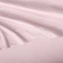 Amazon Basics Kid's Soft, Breathable, Easy-Wash Microfiber 3-Piece Sheet Set, Machine Washable, Twin, Light Pink, Solid