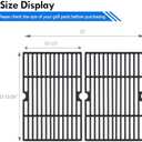 70-01-634 DGF350CSP Grill Grates Replacement Parts for Dyna Glo Grill Parts DGF350CSP-D DGF350SNP DGF350SNP-D DG1-70-01-634-R 101-03011 Cooking Grate Burner Gas Grill Grates 2 Pcs