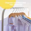 Wooden Hangers - 30 Pack - Clothes Hanger for Daily Used,Smooth Finish Wood Hanger with Precisely Cut Notches,Coat Hangers, Heavy Duty Hanger for Shirt Suit Dress (Natural)