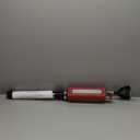 STEP2GOLD Ta-Da Chair Series 2- Portable Walking Stick, Cane with Seat, Foldable Chair, Hiking Stick, for Camping, Hiking, Lightweight Aluminum, Easy Carry, Anti-Slip (Red)