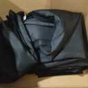 5 Pack 90x156 Inch Black Tablecloth for 8 Foot Rectangle Tables