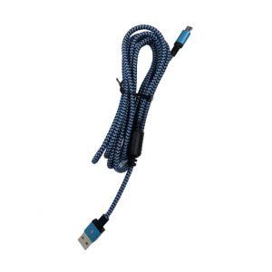 Micro USB Charge/Sync Cable, Blue
