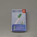 Replacement Heads for Philips Sonicare, Toothbrush Replacement Head Compatible with Phillips Sonicare E-Series Screw-on Handles for Essence, Advance, Elite, CleanCare, Extreme, 6 Pack