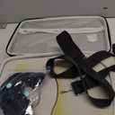 Comecase Hard Carrying Case for Quest 3/ Quest 3S/ for Quest 2 All-in-One VR Gaming Headset and Touch Controllers, Travel Storage Bag with Silicone Face Cover & Lens Protector & Accessories (Black+Grey Spong)