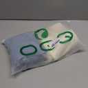 OQQ Women's 2 Piece Bodysuits Sexy Ribbed One Piece Square Neck Short Sleeve Bodysuits (Blue Beige)