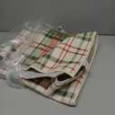 Muddy Mat® Plaid 3x5 Washable Area Rugs for Living Room, Bedroom & Dining Room – Modern Soft Low Pile Non Slip Carpet – Pet Friendly Waterproof Foldable Rugs for Home