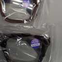 YDAOWKN Oversized Blue Light Blocking Glasses for Woman Rectangle Frame Fashion Chic Preppy Anti Eyestrain ((3pack)black+coco Tortoise+clear) +1.75