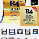 R4 SDHC Gold pro + USB Adapter KIT with 8 GB Micro SD Will Work ON DS DSI 2DS 3DS