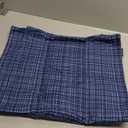 MIULEE Outdoor Waterproof Throw Pillow Covers Decorative Farmhouse Water Resistant Cushion Covers for Tent Patio Garden Couch Sofa Pack of 2, 16x16 Inch Navy Blue