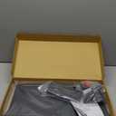 Industrial Heavy Duty Ergonomic Keyboard Tray, Quick Release Desk Mount, Space Saving Side Clamp Design, Height Adjustable for Wrist & Comfort Typing Gaming/Home/Office, 55lbs Load Capacity 18.5x8.66