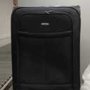 Samsonite  - Large Hardside Luggage - Scratch Resistant Polypropylene Shell, RightHeight Adjustable Handle, Integrated AirTag Holder, TSA Lock, WetPak Compartment - Triple Black