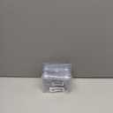 Clear ID Holder for Lanyard - ID Card Holder Waterproof (Inches, 4 x 3 Horizontal 100 Pack)