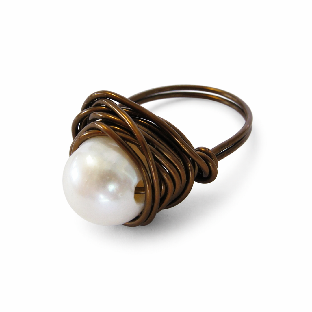 Freshwater Pearl Ring 20"mm