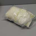 Yalulu 5 Yards Ruffle Trim Embroidered Cotton Pleated Lace Trim for Dress, Pillow, Dolls/Pets Clothes (White)