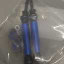 2Pcs ShareGoo Rear CVD Steel Drive Shaft Transmission Axle Compatible with Horizon Ecx 1/10 2WD Ruckus Axe Brutus Circuit Crush K&N Torment 1/10 RC Car (Dark Blue)