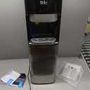 Brio Bottom Loading Water Cooler Dispenser for 5 Gallon Bottles - 3 Temperatures with Hot, Room & Cold Spouts, Child Safety Lock, LED Display with Empty Bottle Alert, Stainless Steel
