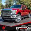 Tow Mirrors Compatible with Ford 1999-2016 F250 F350 F450 F550, Smoked Lens