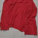 Womens Crochet Tops Long Sleeve Hollow Out Swim Cover Up 2025 Beach Bikini Swimsuit Summer Tunic Top, XL