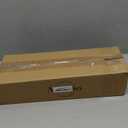 Black Industrial Curtain Rod for Windows 48-86 Inches - Rustic 1 Inch Rod for Indoor or Outdoor Use, Adjustable from 30 to 86 Inches