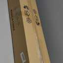 New Bathroom Vanity Light Fixtures 4-Lights Brushed Brass Frame and Milk White Glass Globe Shade Modern Wall Sconce Lighting Bath Vanity Lights Bar Over Mirror (Exclude G9 Bulb)