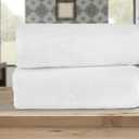 Nine West 6 Piece Hotel Collection Towel Set, 100% Turkish Cotton, Highly Absorbent & Comfy, Includes 4 Bath Towels, 1 Hand Towel & 1 Facecloth Luxury Plush Bathroom Towels | (White)