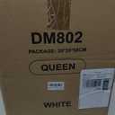 Queen Size-Dual Layer 3 Inch Pillow Top Mattress Topper, 1 Inch Cooling Pillow Topper and 2 Inch Gel Memory Foam Bed Mattress Topper for Back Pain & Comfort Sleep