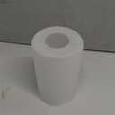 4 Pack Clear Glass Shade Covers Replacements, 5.5in Height, 3.5in Diameter, 1.65in Fitter, Eidonta Clear Cylinder Glass Lamp Shade Replacement Globe for Chandelier Pendant Wall Sconces