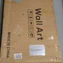 Large Framed Black and White Neutral Abstract Wall Art for Living Room, 3 Piece Boho Canvas Prints Paintings Artwork for Walls, Minimalist Geometric Pictures for Hallway Office Wall Decor 24x36 In (Boundless Lines)