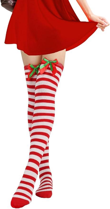 Pack Of 2 Holiday Hero Christmas Knee-High Socks, one pair, fits size 4-10, Sexy Stockings, Holiday Socks, Christmas Socks