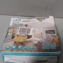 Silent Socket Fan Light - Screw-in Ceiling Fan Light Socket, LED Bulb Fan, Ceiling Fan Light with Light and Remote Control for Kitchen Bathroom Storage Garage (Grey)