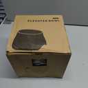 Fluffydream Sturdy Elevated Dog Bowls 2 Packs, [Prevention of Vertebrae Disease] Non-Slip Dog Food Bowls with Stainless Steel Bowl, High Capacity Water Bowl Colorful Raised Bowl for Medium Small Dogs (M (540 mL / 2 Cups))