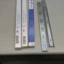 LONTAN 4 Pairs 22 Inch Heavy Duty Soft Close Drawer Slides - 100LB Load Capacity Full Extension Drawer Glides Side Mount Ball Bearing Dresser Cabinet Rails with Screws