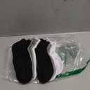 Pembrook Diabetic Ankle Socks for Men and Women - 6 Pairs Low Cut Seamless | Diabetic Socks for Men (Medium, 2 White / 2 Gray / 2 Black - 6 Pairs)