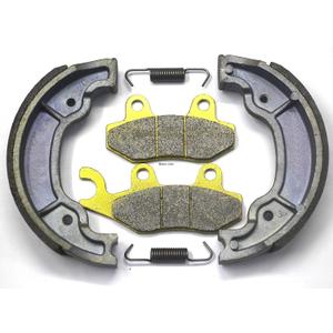 Front Brake Pads Rear Brakes Shoes for Yamaha Dirt TTR230 TT-R 230 2005 2006 2007 2008 2009 2010 2011 2012 2013 2014 2015 2016 2017 2018 2019 2020 FA135 527 MC0227