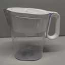 Brita Large Water Filter Pitcher for Tap and Drinking Water, Includes 1 Standard Filter, BPA-Free, Lasts Two Months, 10-Cup Capacity, Bright White