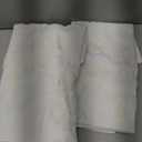 Elife 18x18 Soft Canvas Christmas Winter Snowflake Style Cotton Linen Embroidery Throw Pillows Covers w/Invisible Zipper for Bed Sofa Cushion Pillowcases for Kids Bedding (1 Pair, White)