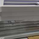 Delamu 2-Tier Multi-Purpose Bathroom Under Sink Organizers and Storage, Stackable Kitchen Pantry Organization, Pull Out Medicine Cabinet Organizer with Movable Dividers, White, 2 Pack